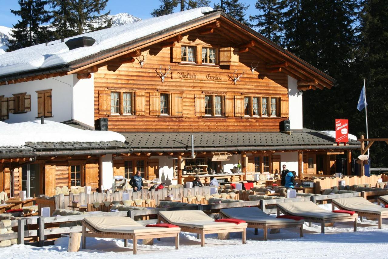 Erezsaesshuette Villa Klosters Exteriör bild