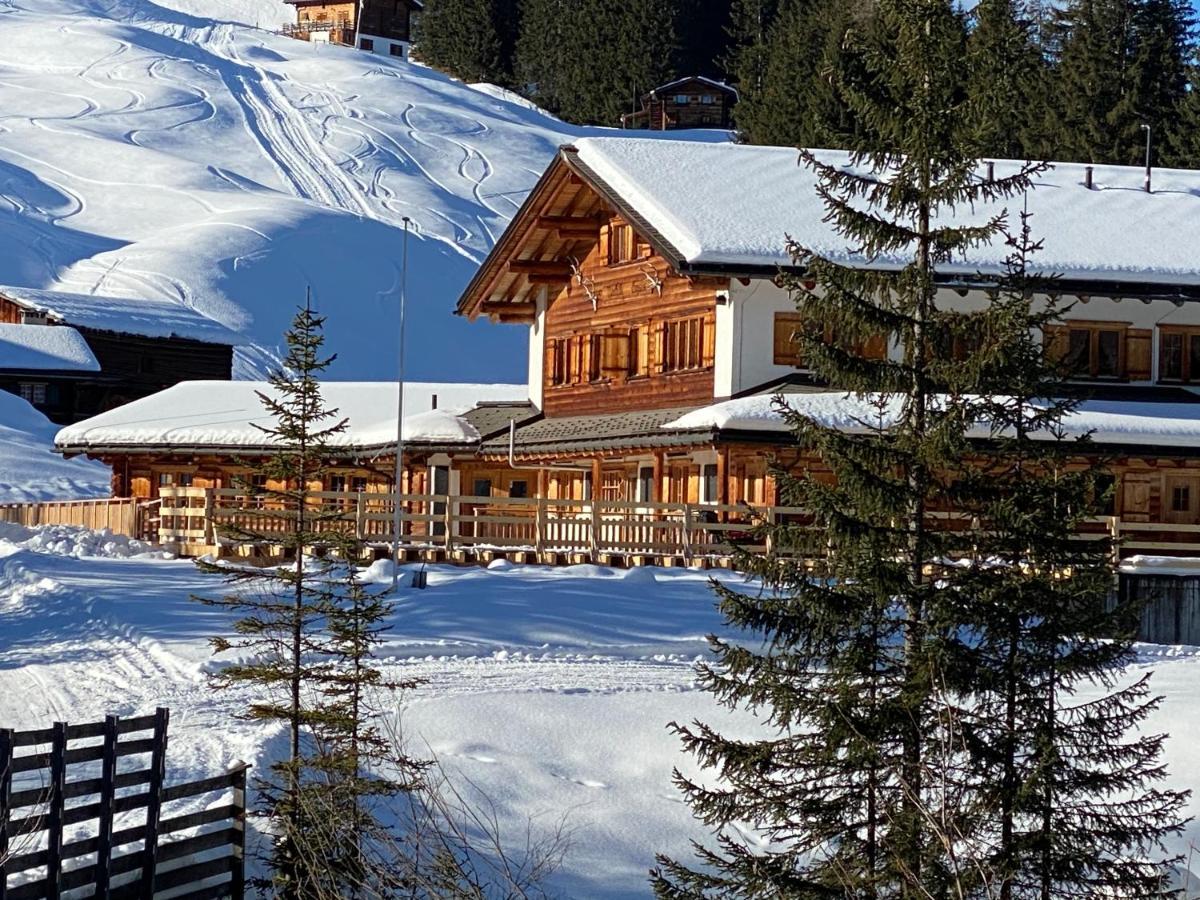 Erezsaesshuette Villa Klosters Exteriör bild
