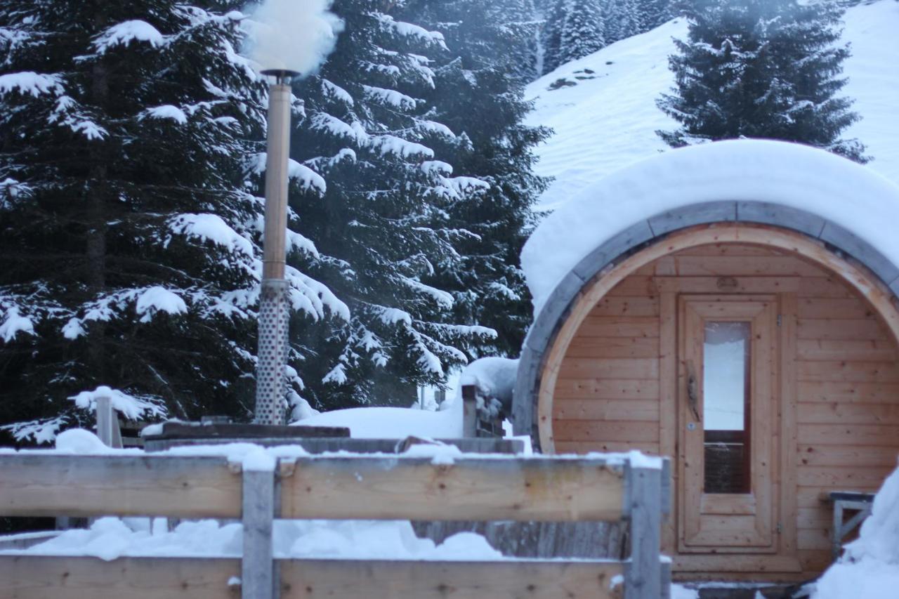 Erezsaesshuette Villa Klosters Exteriör bild