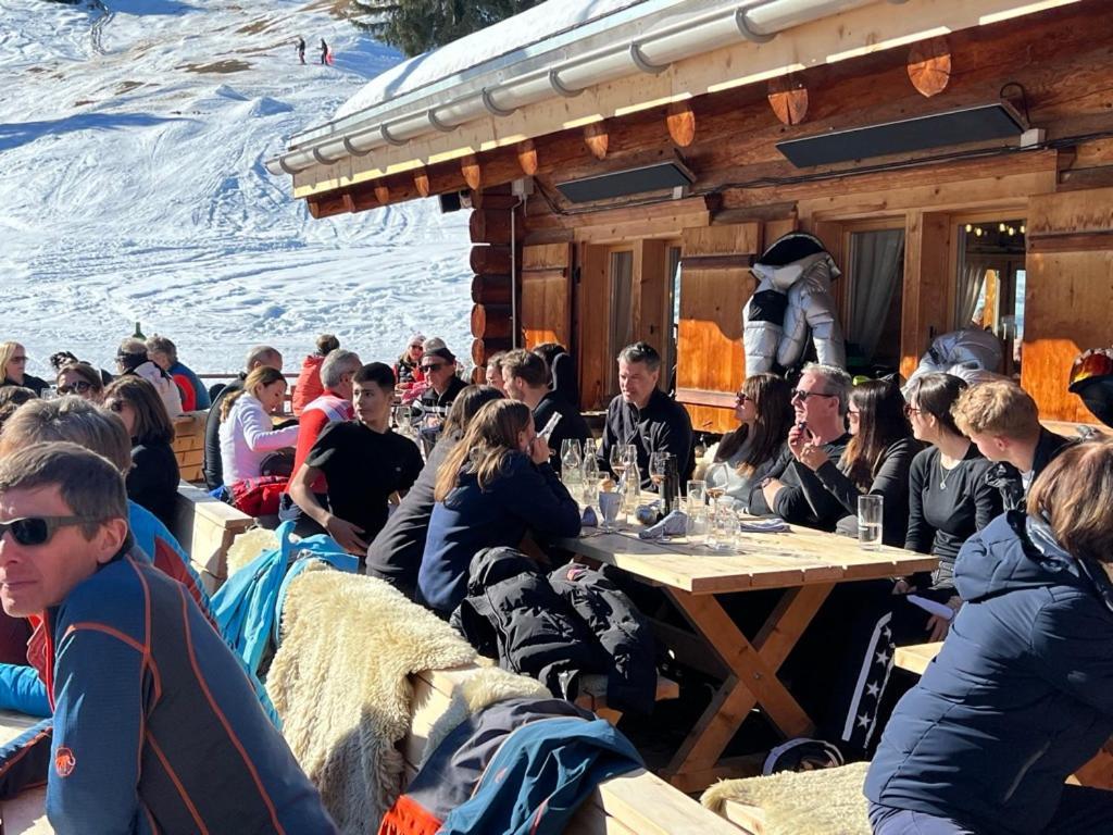 Erezsaesshuette Villa Klosters Exteriör bild