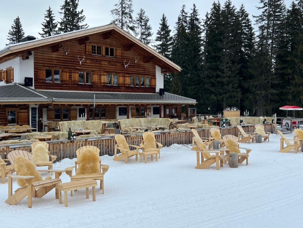 Erezsaesshuette Villa Klosters Exteriör bild