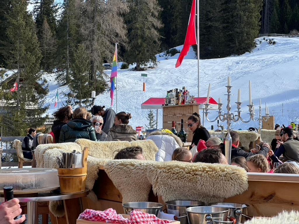 Erezsaesshuette Villa Klosters Exteriör bild