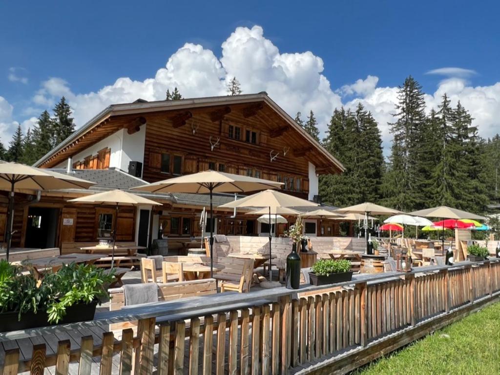 Erezsaesshuette Villa Klosters Exteriör bild