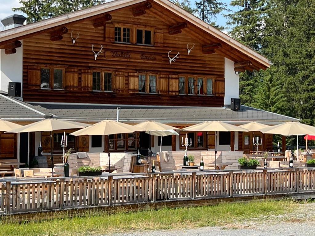 Erezsaesshuette Villa Klosters Exteriör bild